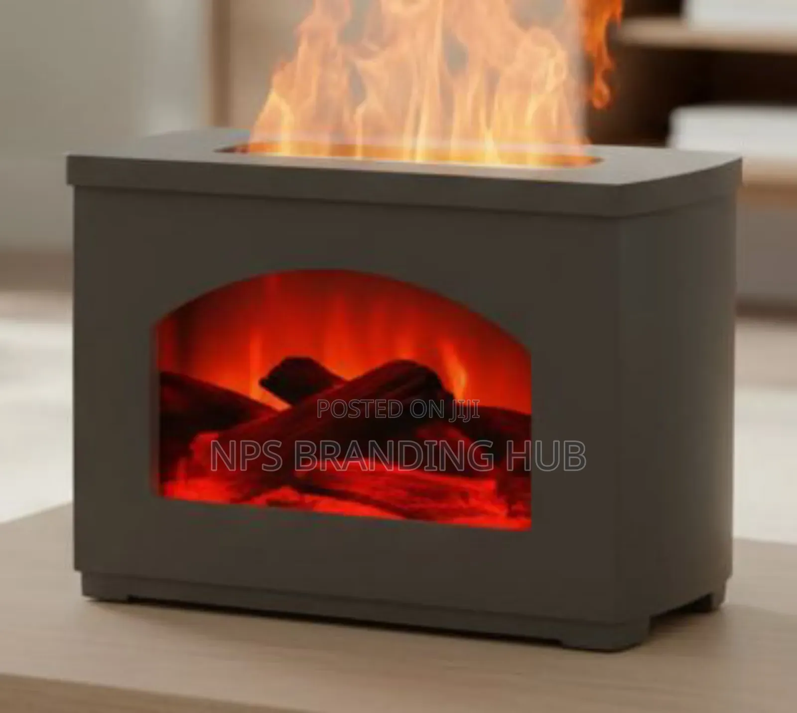 3d Fireplace Aromatherapy Diffuser Humidifier Capacity 270ml S.A