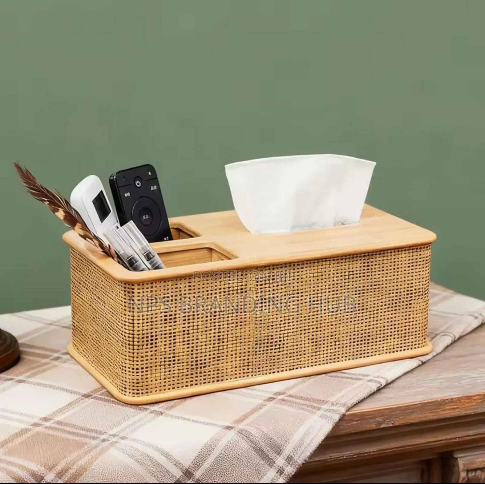 Modern Rattan Serviette Holder Ao