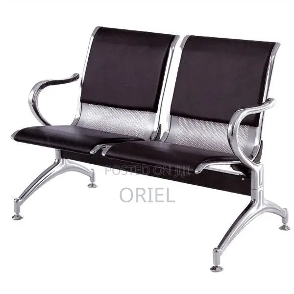 Reception Benches:- Padded 2 Seater Reception Waiting Bench