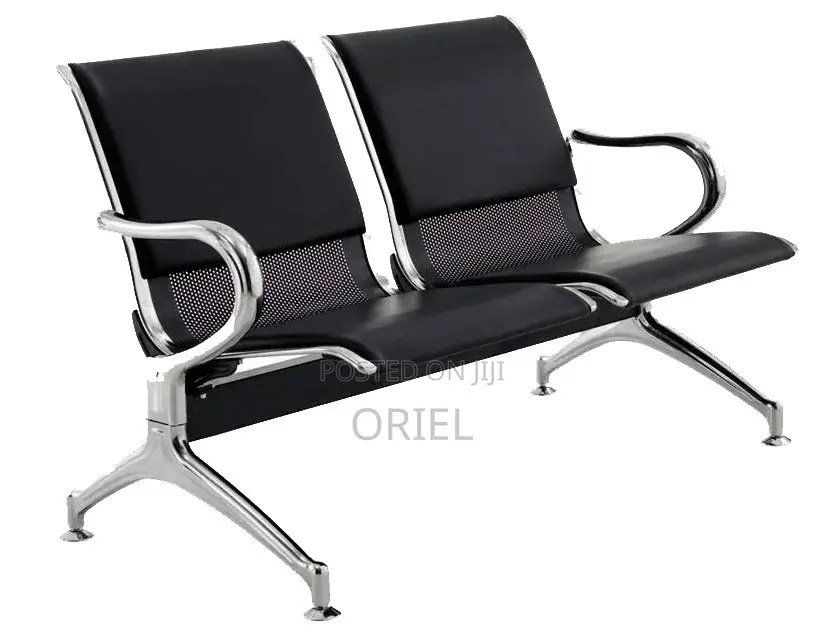 Reception Benches:- Padded 2 Seater Reception Waiting Bench