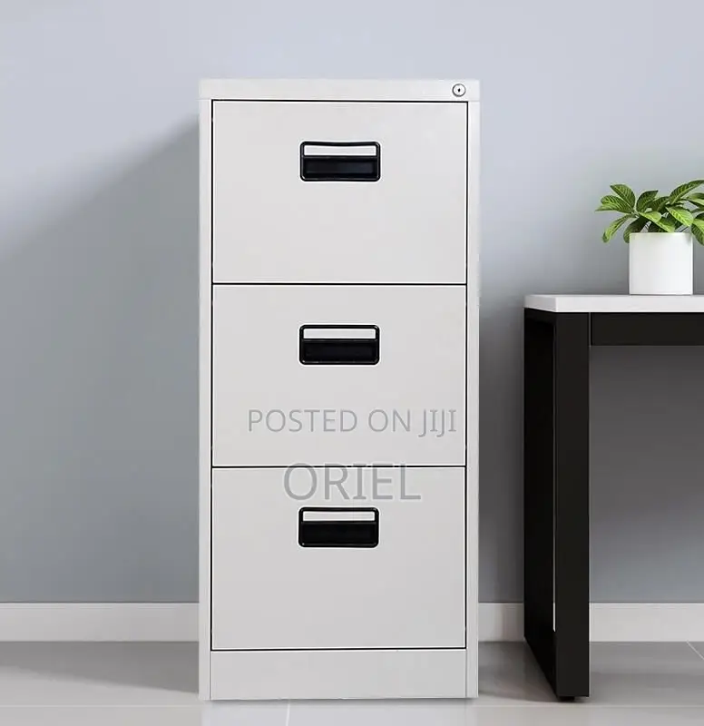 Storage Cabinets:- Office 3 Drawer Lockable Storage Cabinet