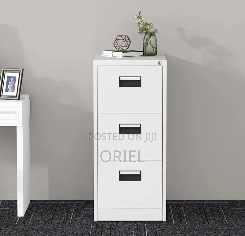 Storage Cabinets:- Office 3 Drawer Lockable Storage Cabinet