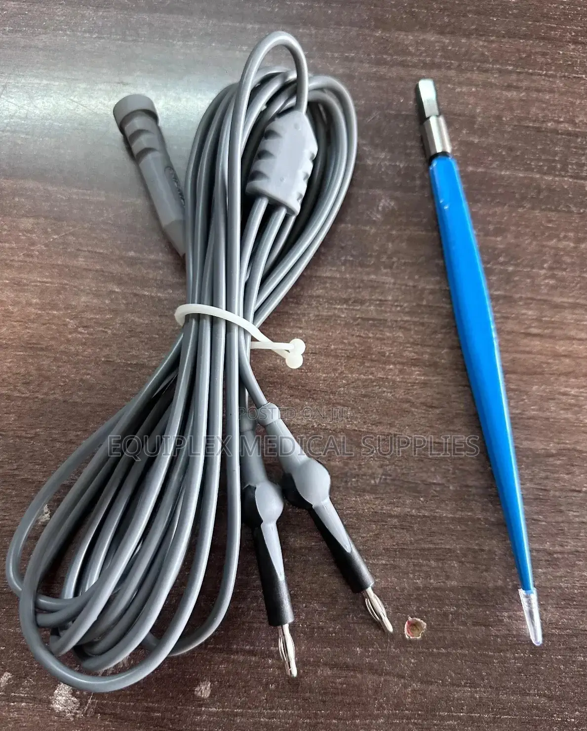Bipolar Reusable Diathermy Pencil With Cable