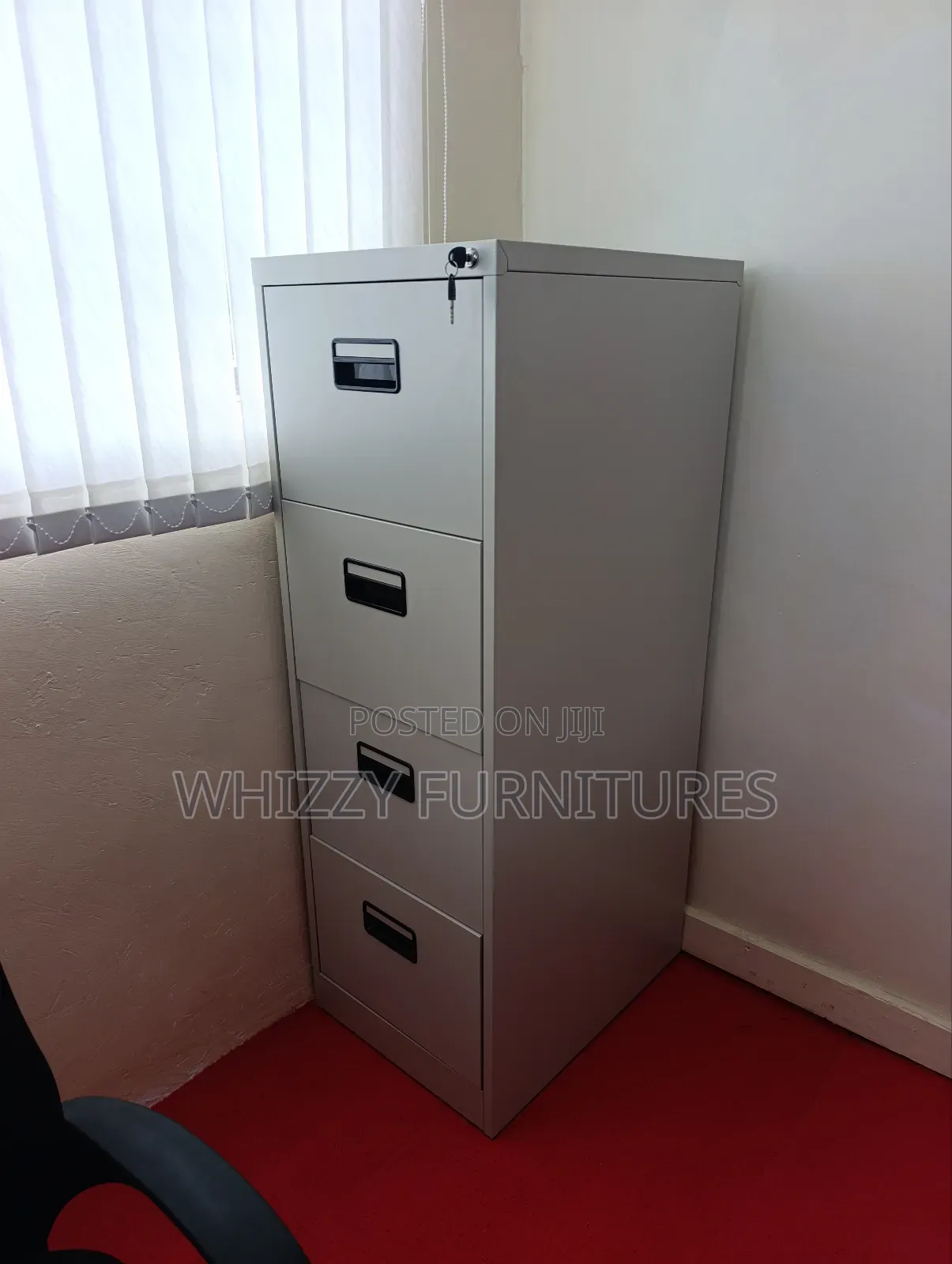 Modern Office Storage Cabinet – Steel