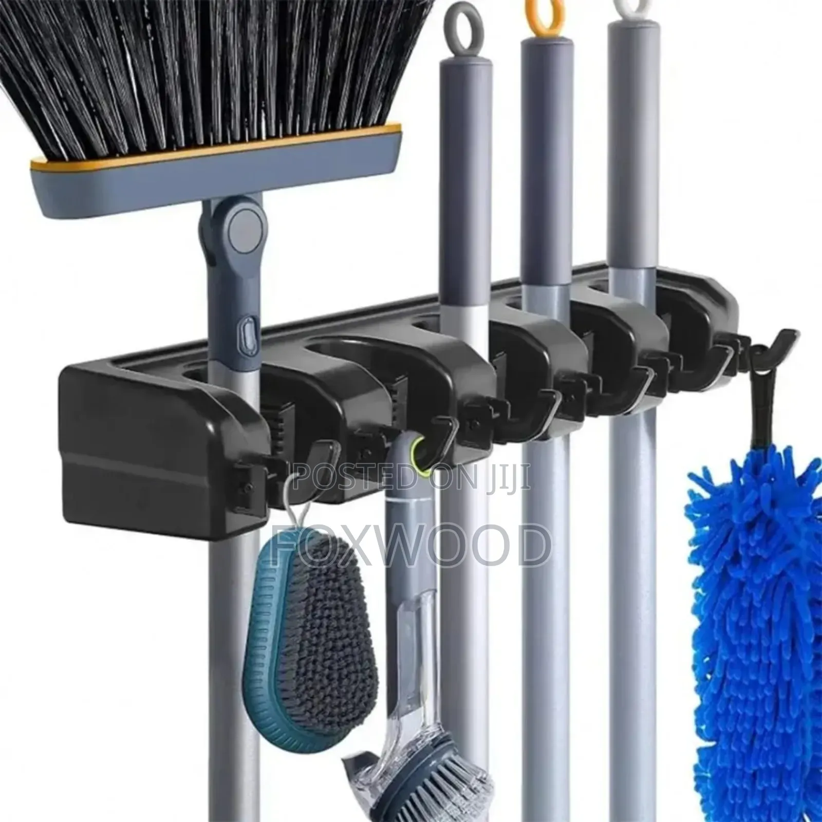 Broom Mop Holder Tidy Organizer, Wall Mounted