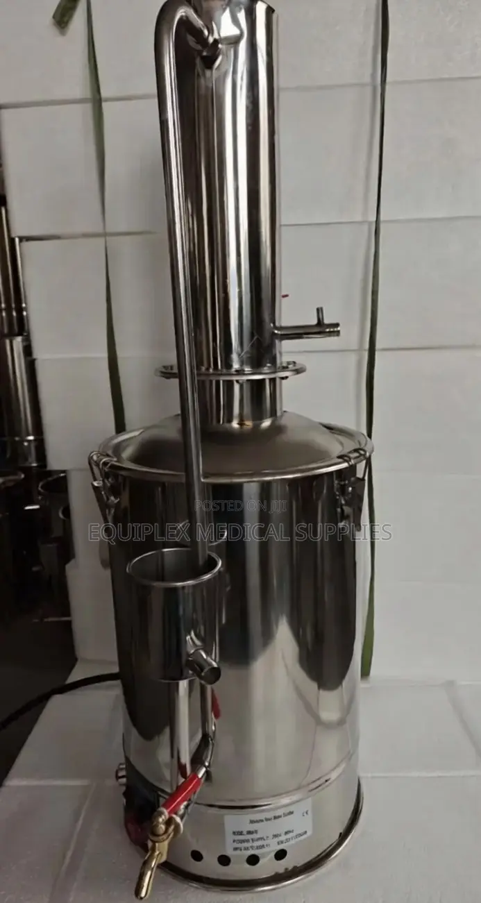 10 Liters/Hour Lab Water Distiller (Stainless Steel)