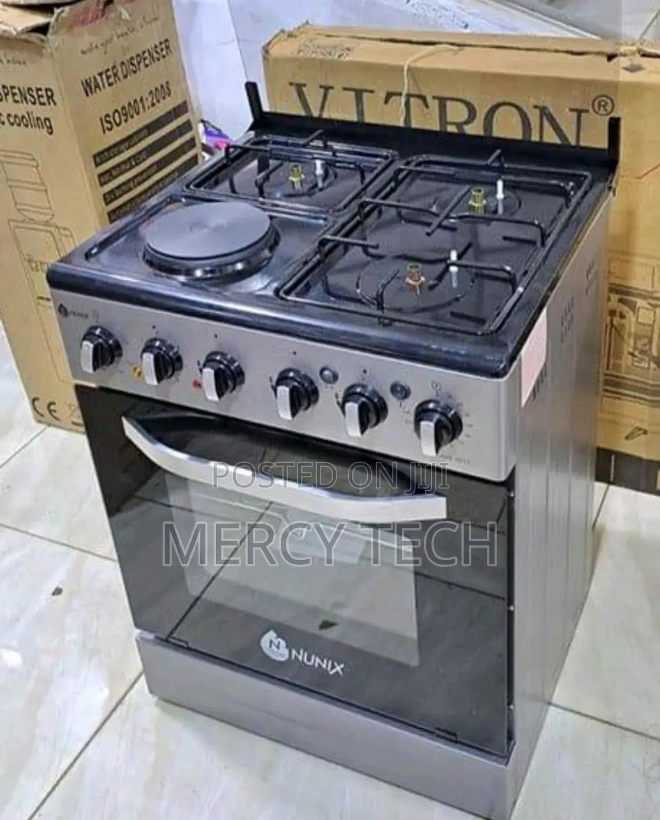 50*55 Nunix 3+1 Standing Cooker