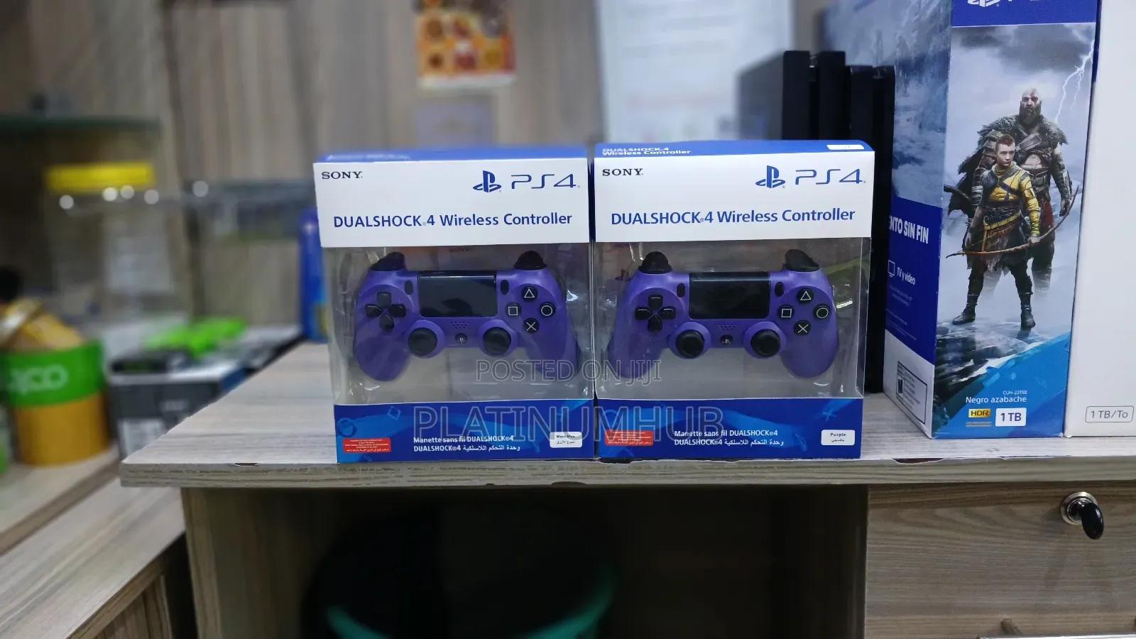 Purple Playstation 4 Controller Wireless