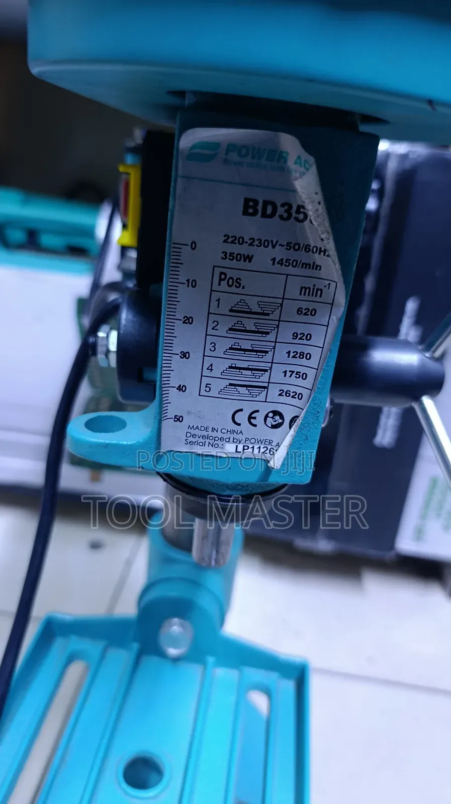 Power Action Drill Press / Quality Power Action Drill Pressure