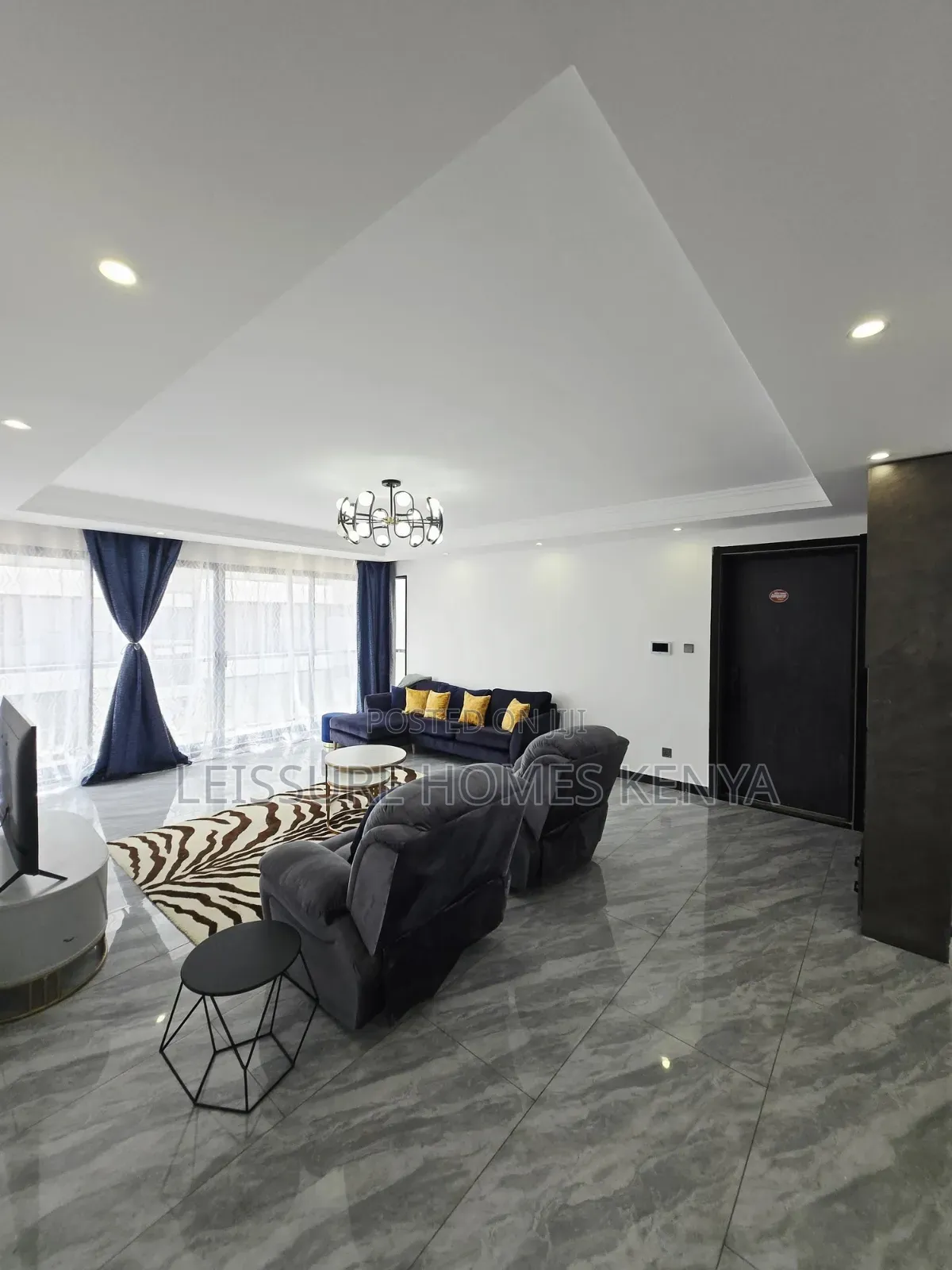 Furnished 3bdrm Apartment in Kileleshwa for rent