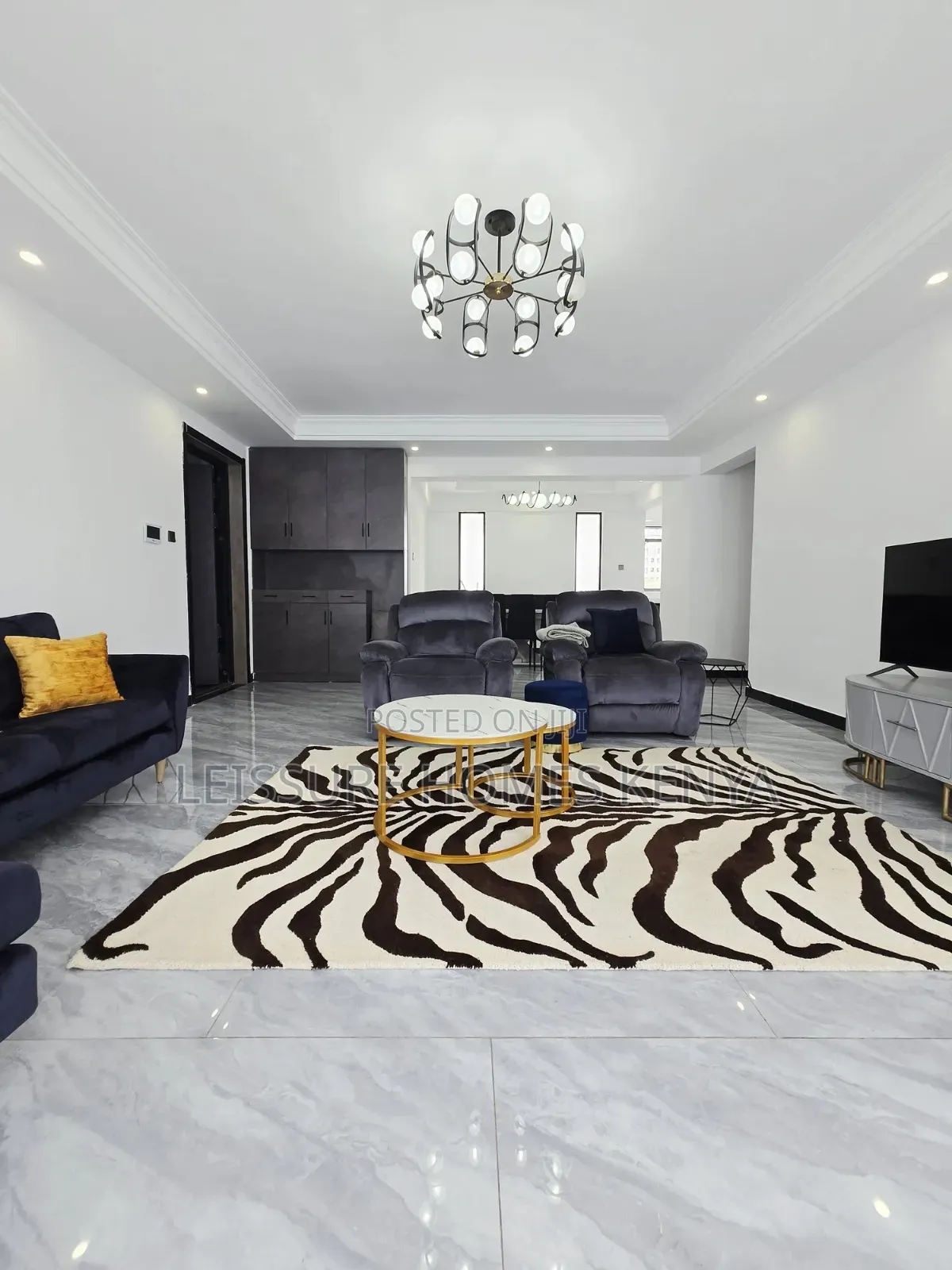 Furnished 3bdrm Apartment in Kileleshwa for rent