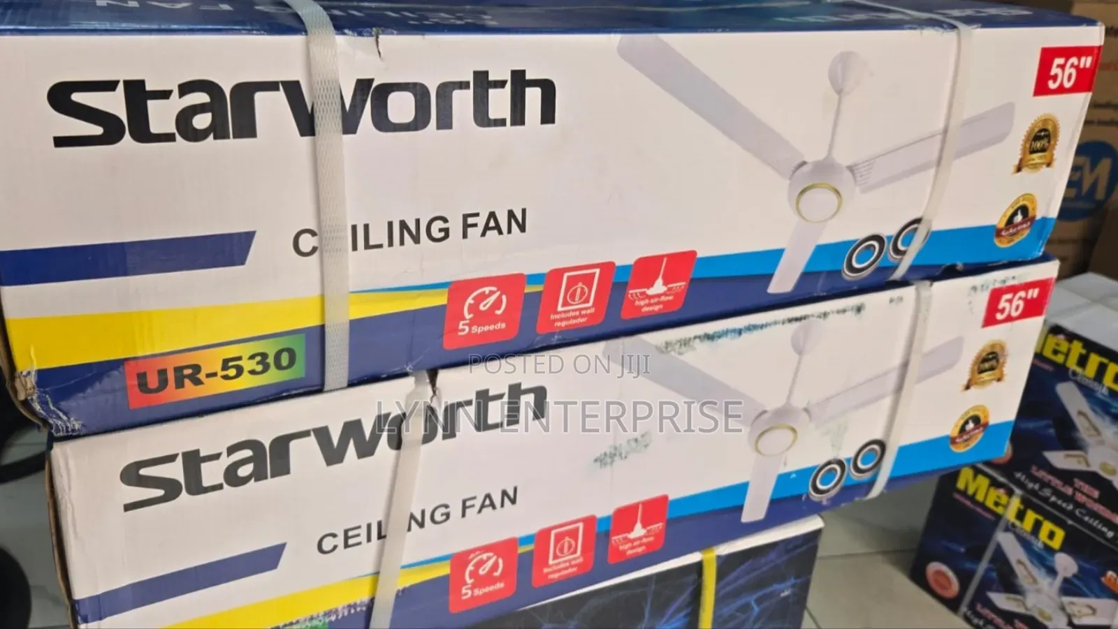 Starworth Ceiling Fan 56 Inches