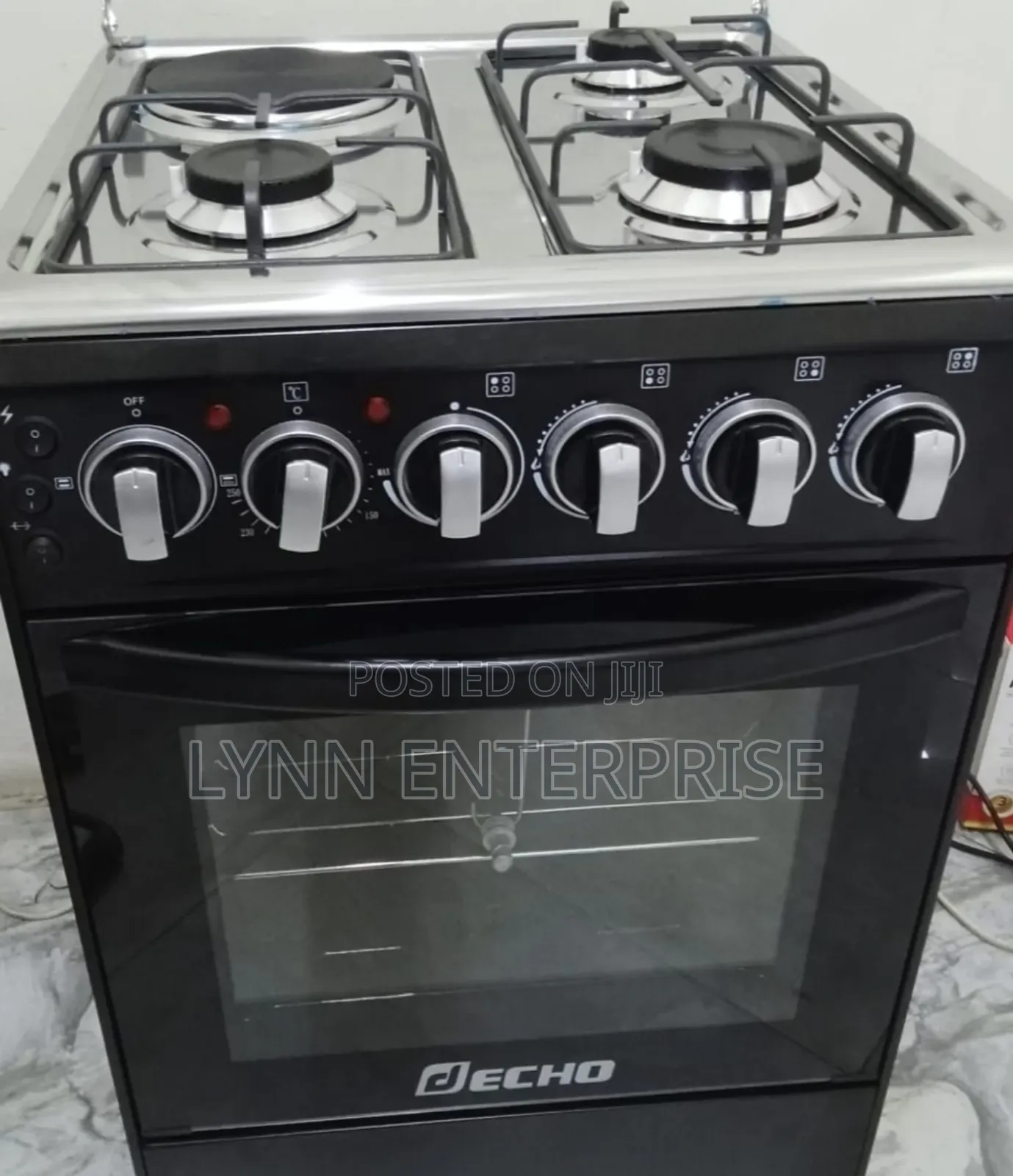 60*60 Decho 3+1 Standing Cooker With Electric Oven