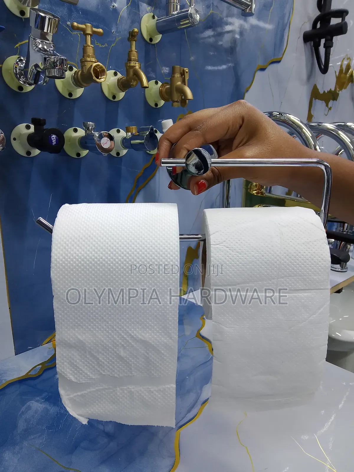 Double Roll Holder (Kitchen Tissue Holder