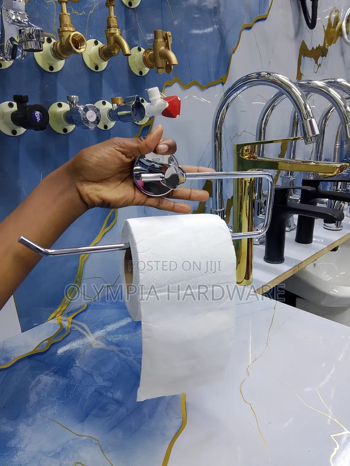 Double Roll Holder (Kitchen Tissue Holder