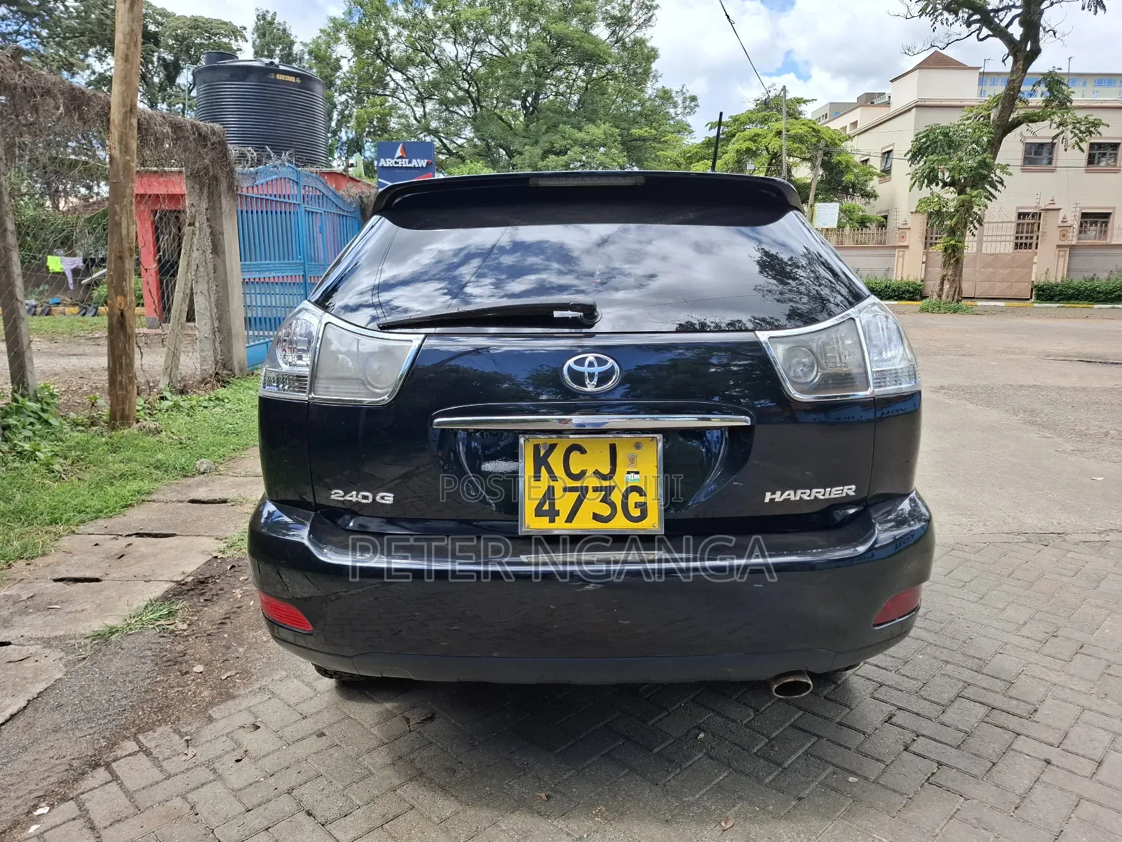 Toyota Harrier 2.4 2009 Matt Black