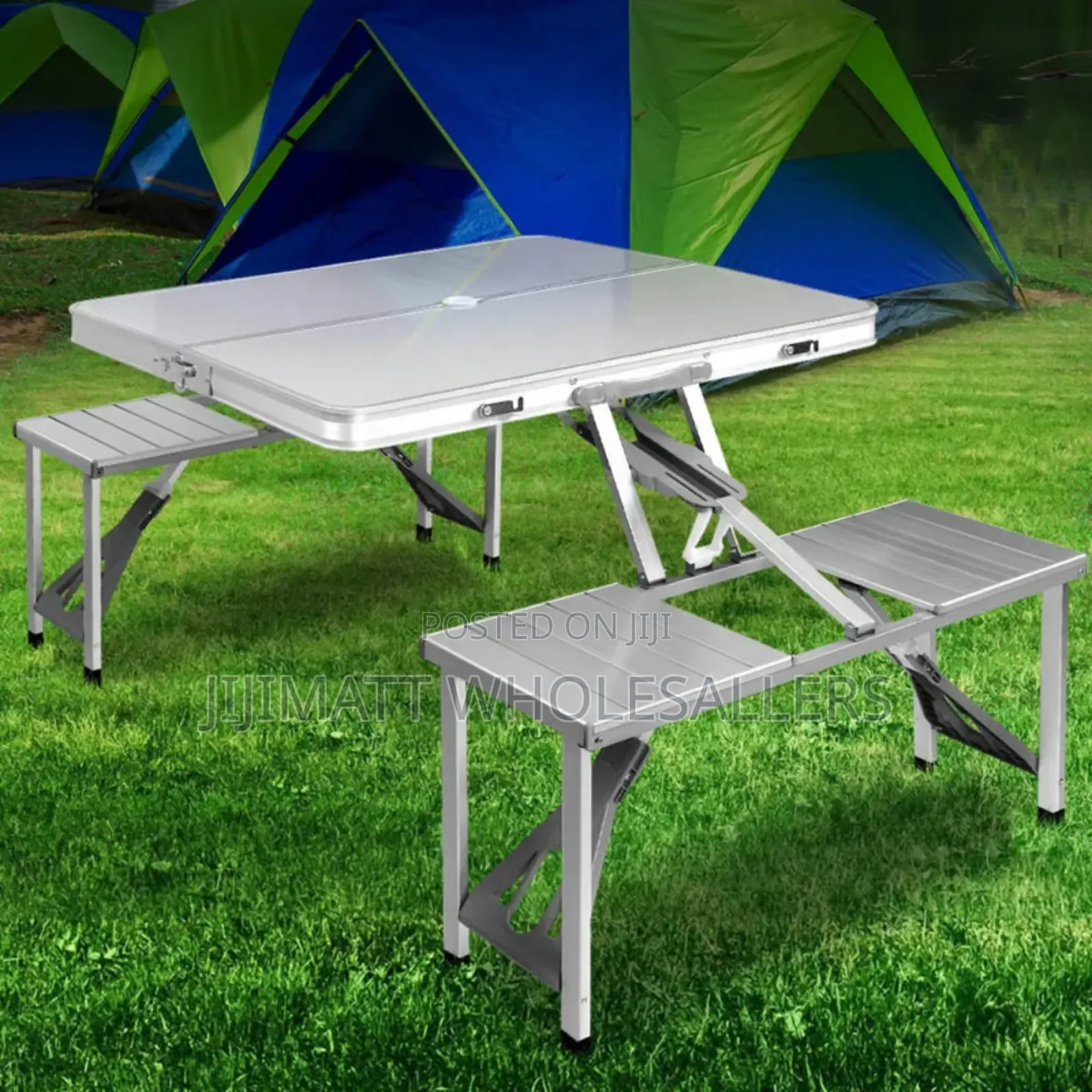 Aluminium Foldable Table With Chairs