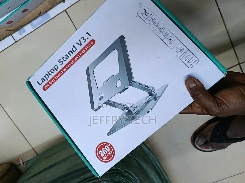 V3.1 Rotating Laptop Stand Designed for Ergonomic Height Adjustment