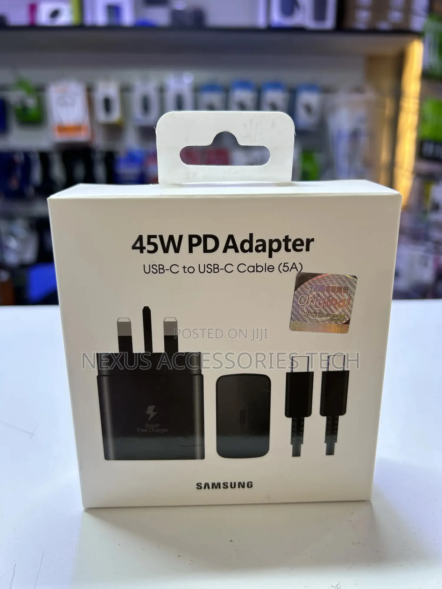 45w Pd Fast Charger Usb-C to Usb-C Cable (5a) – Super Fast Charging