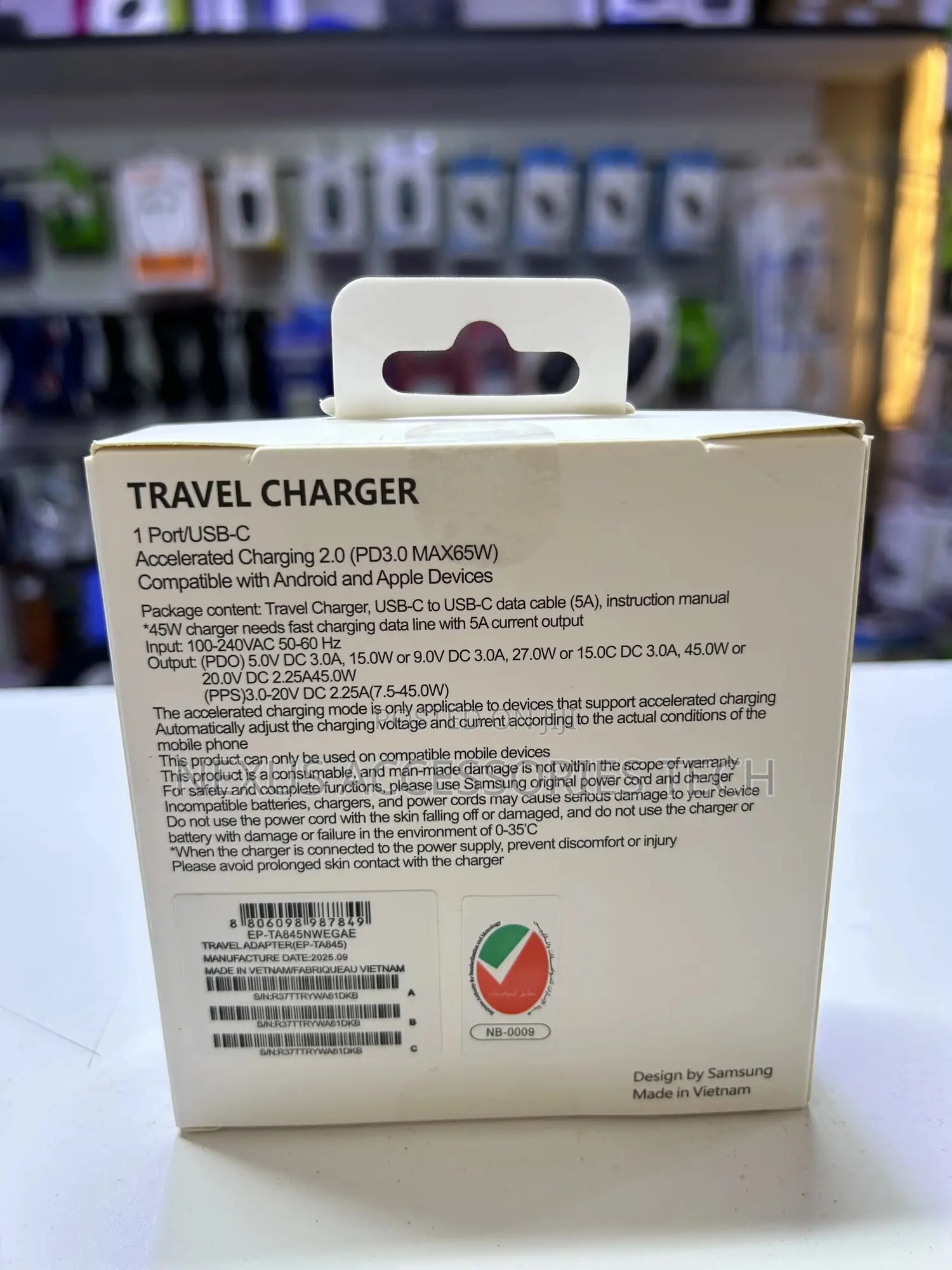 45w Pd Fast Charger Usb-C to Usb-C Cable (5a) – Super Fast Charging