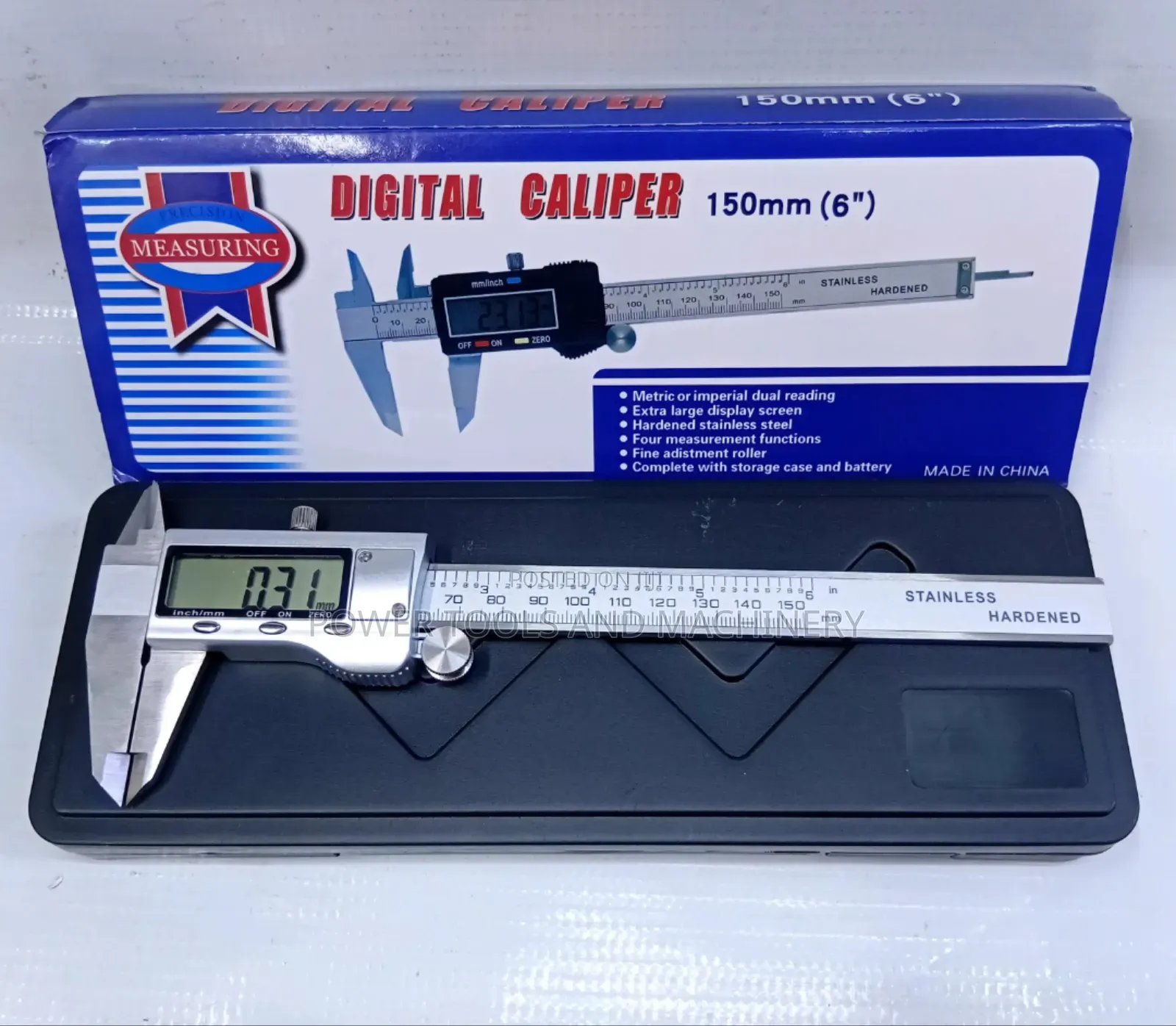 6" Digital Vanier Caliper