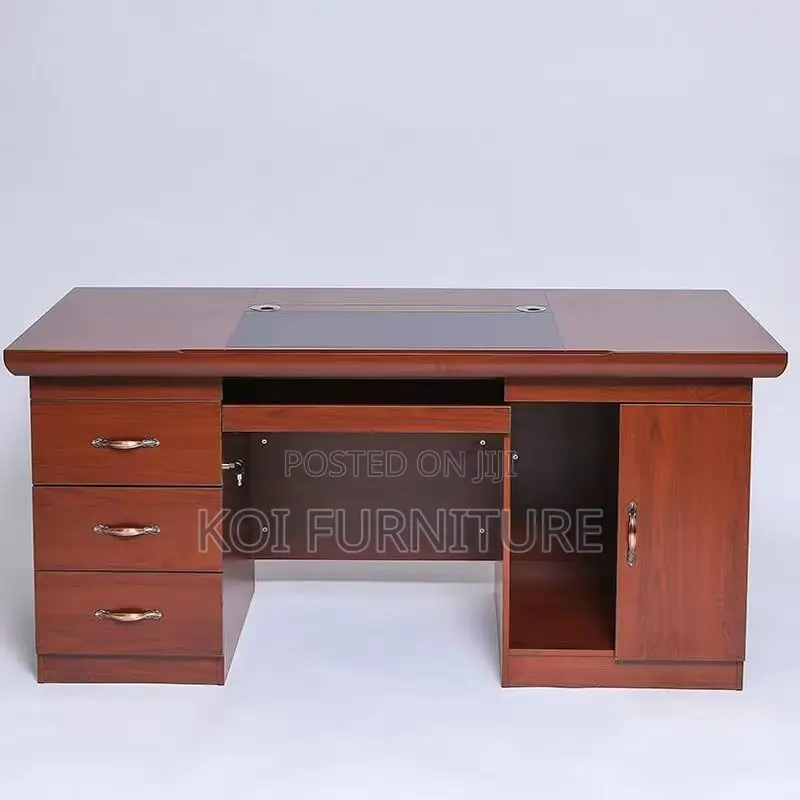 Office Desk; 1.2m Mahogany Home Office Productive Desk
