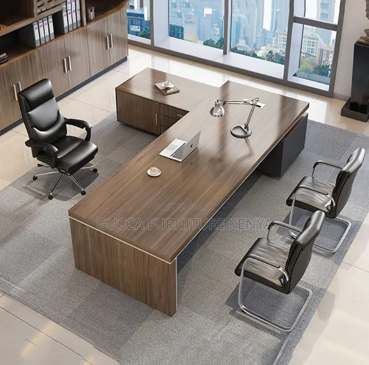 180cm Manager L Shaped Executive Office Desk