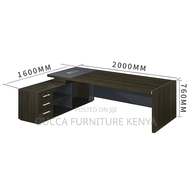180cm Manager L Shaped Executive Office Desk