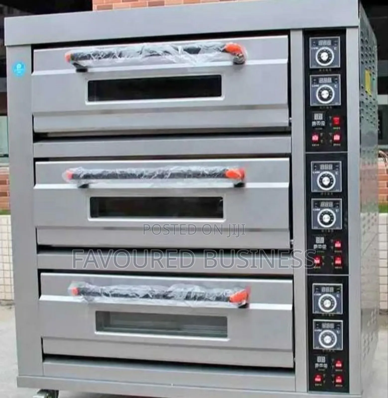 Electric 3 Desk 6tray Premier Commercial Ovens