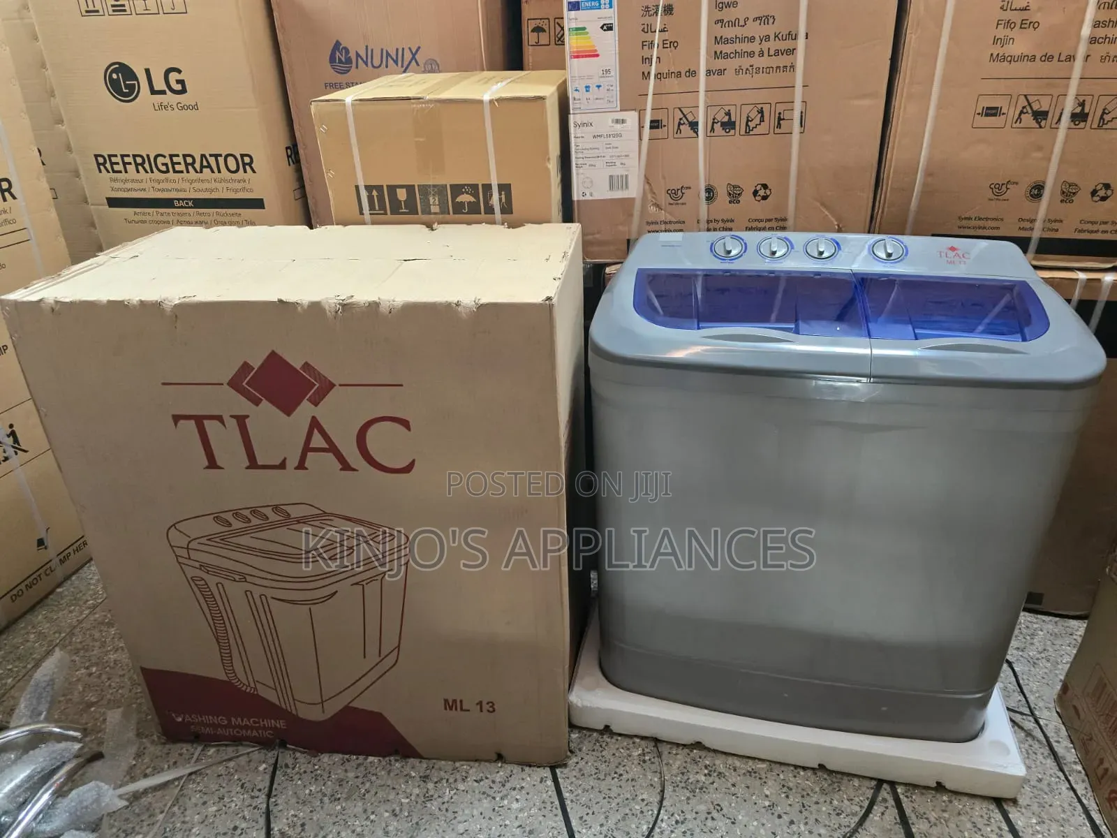 Tlac 10kgs Twin Tub Semi Automatic Washing Machine