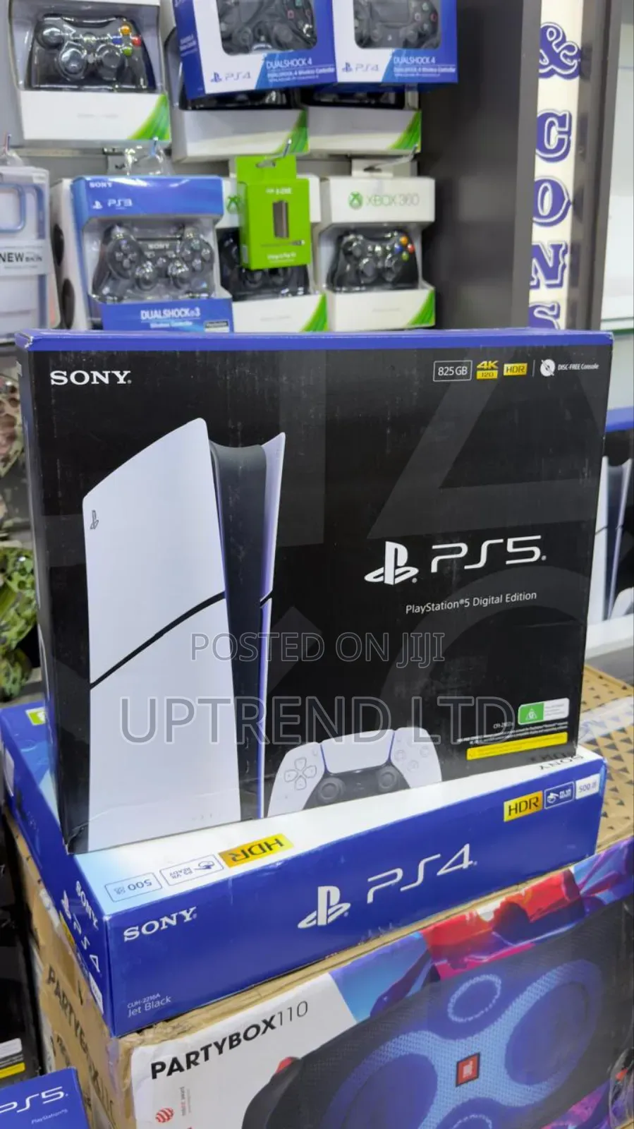 New Perl White Digital Playstation 5 Slim 1tb