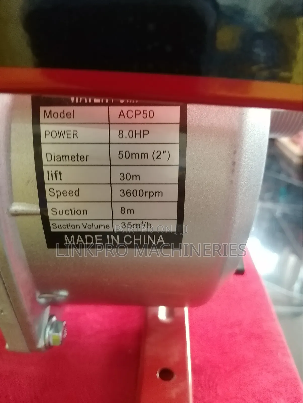 2 Inches Aico High Pressure Petrol Water Pump