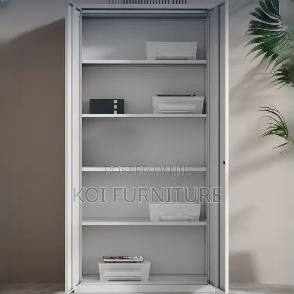 Offce Cabinet : 2-door Full Glass Office Storage Cabinets