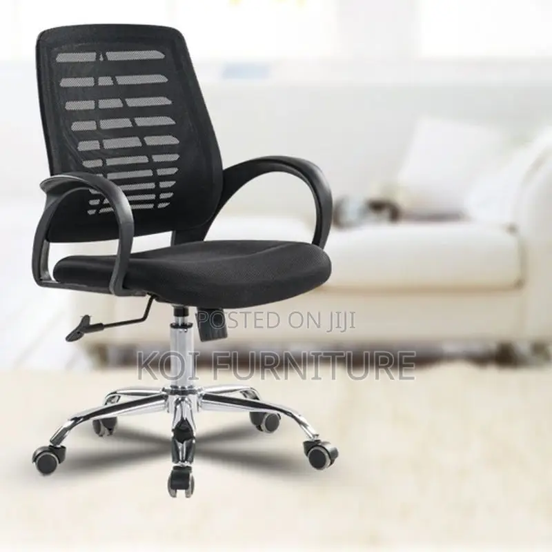 Office Chair : Black Mesh Ergonomic Office Chairs