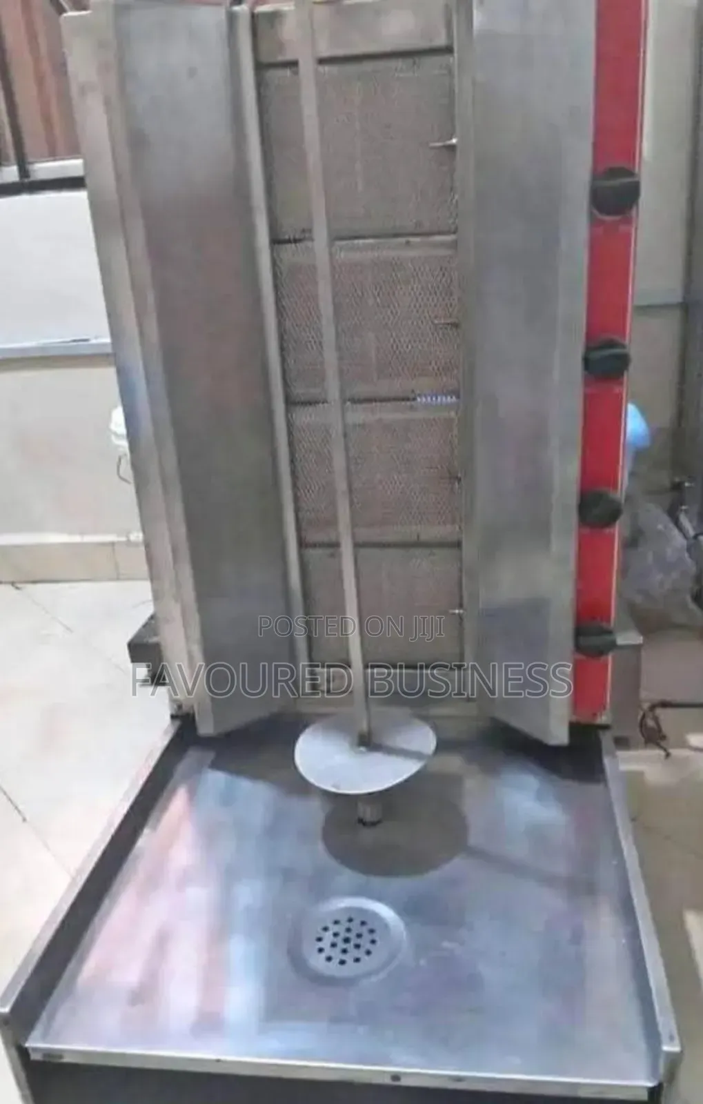 Both Electric and Gas Shawarma Machine 4burner