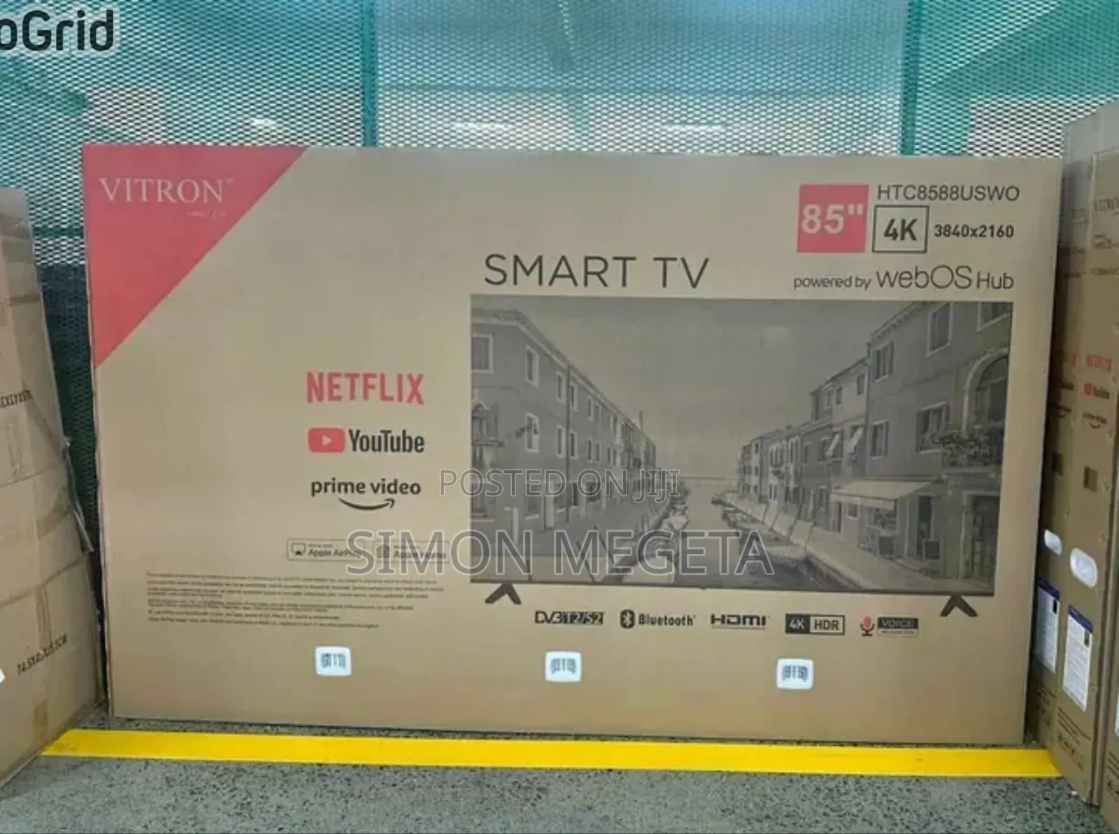 85 Inches Webos Vitron Tv Smart Android Tv Htc8588us/Usb