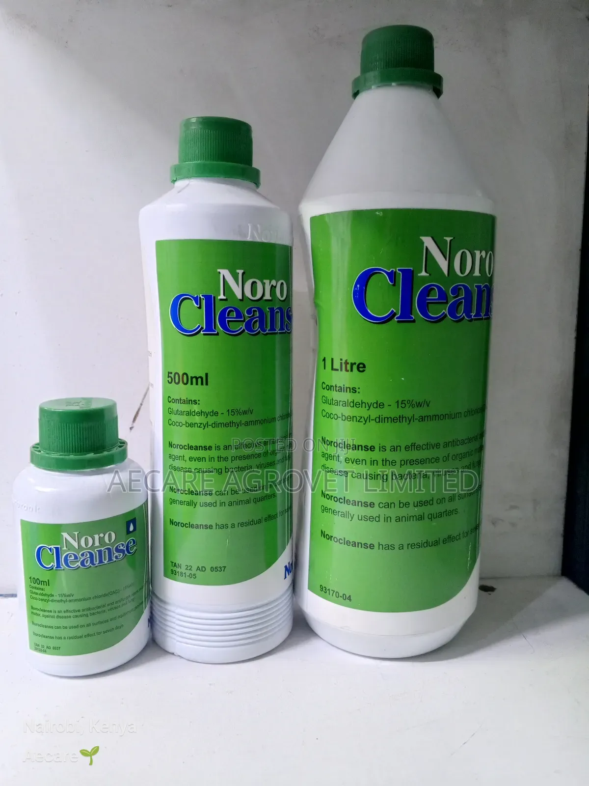 Morocleanse Disinfectant 100ml, 500ml, 1litre
