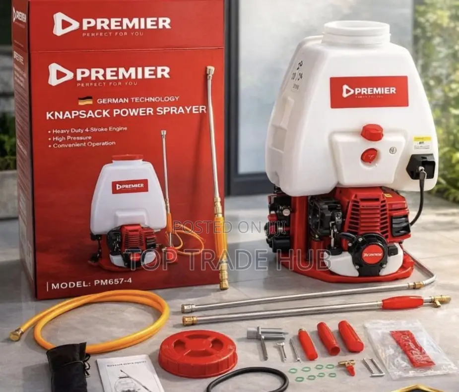 Latest Premier 767-4 Knapsack Petrol Engine Sprayer 4 Stroke