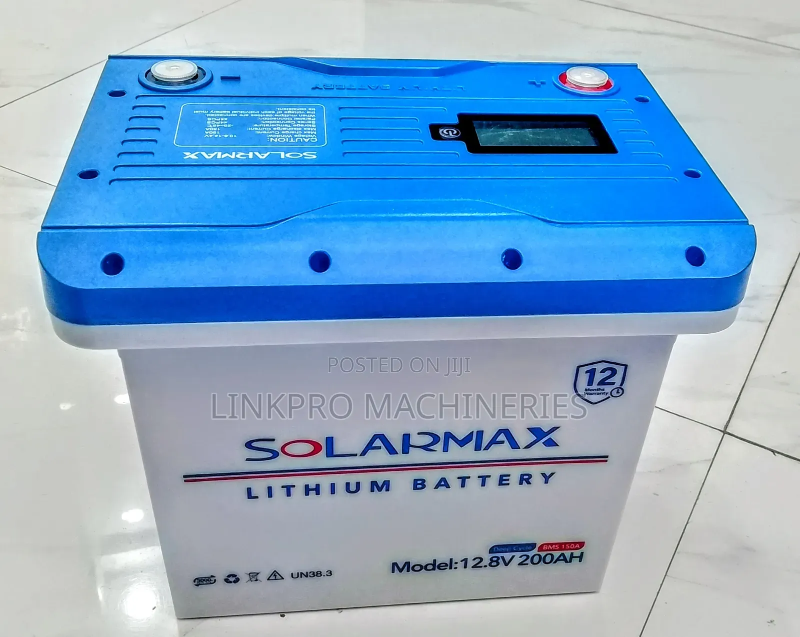 12.8v 200 Ah Solarmax Lithium Battery