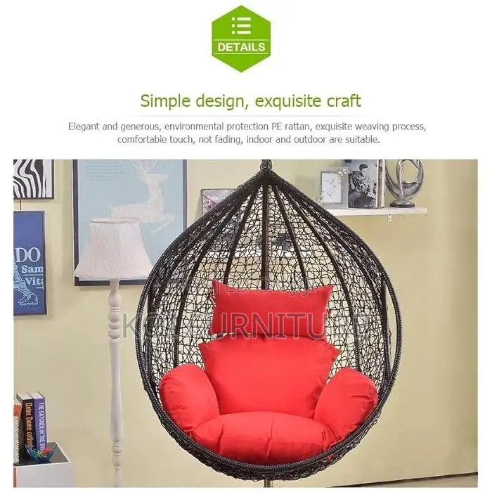 Home Chairs; Hanging Home Swinging Hammock Rattan Chair