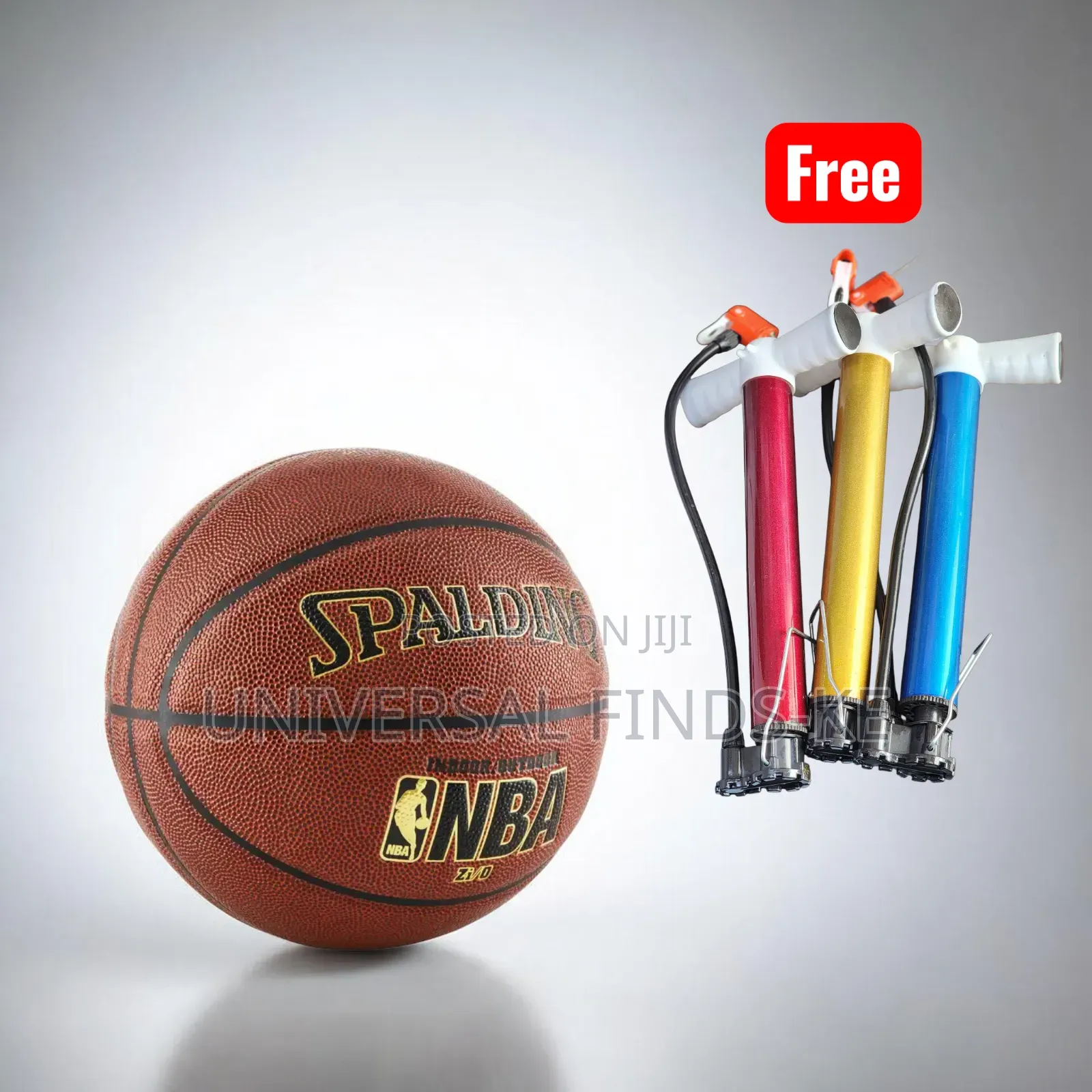 Spalding Basketball With Free Pump