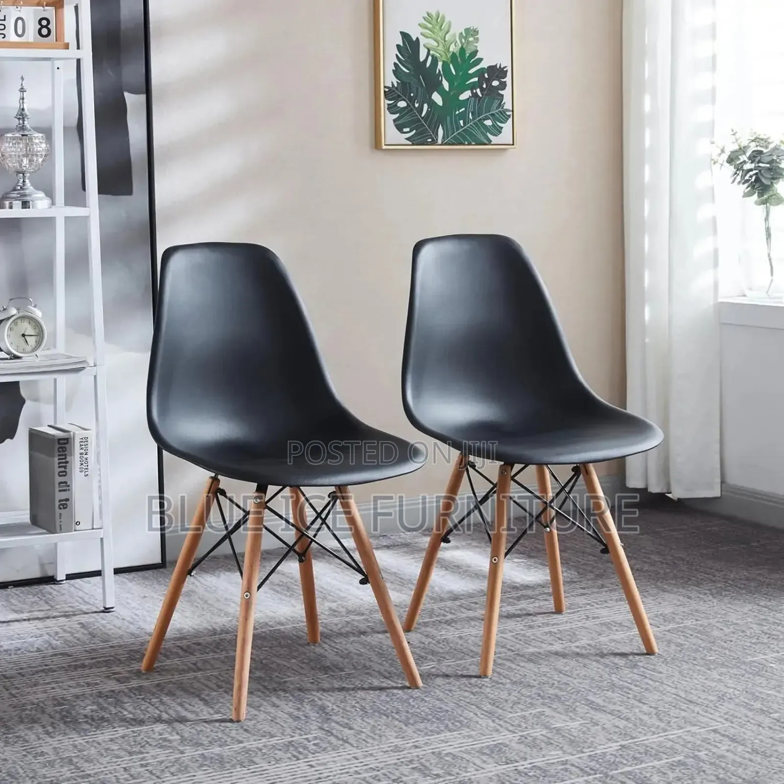 Modern Eames Style Plastic Chair