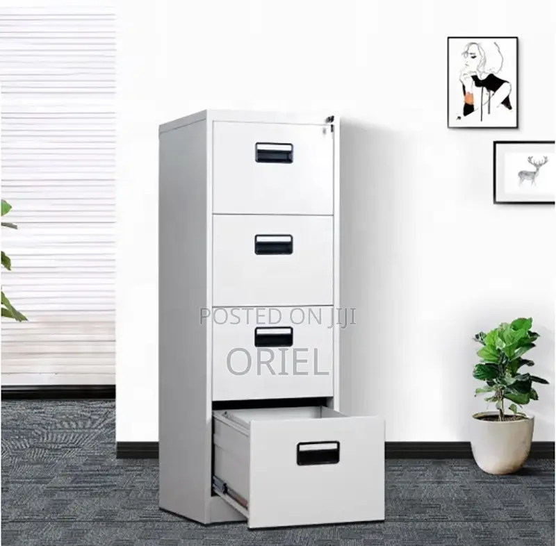 Office Cabinets:- Office Furniture 4 Drawer Steel Cabinet