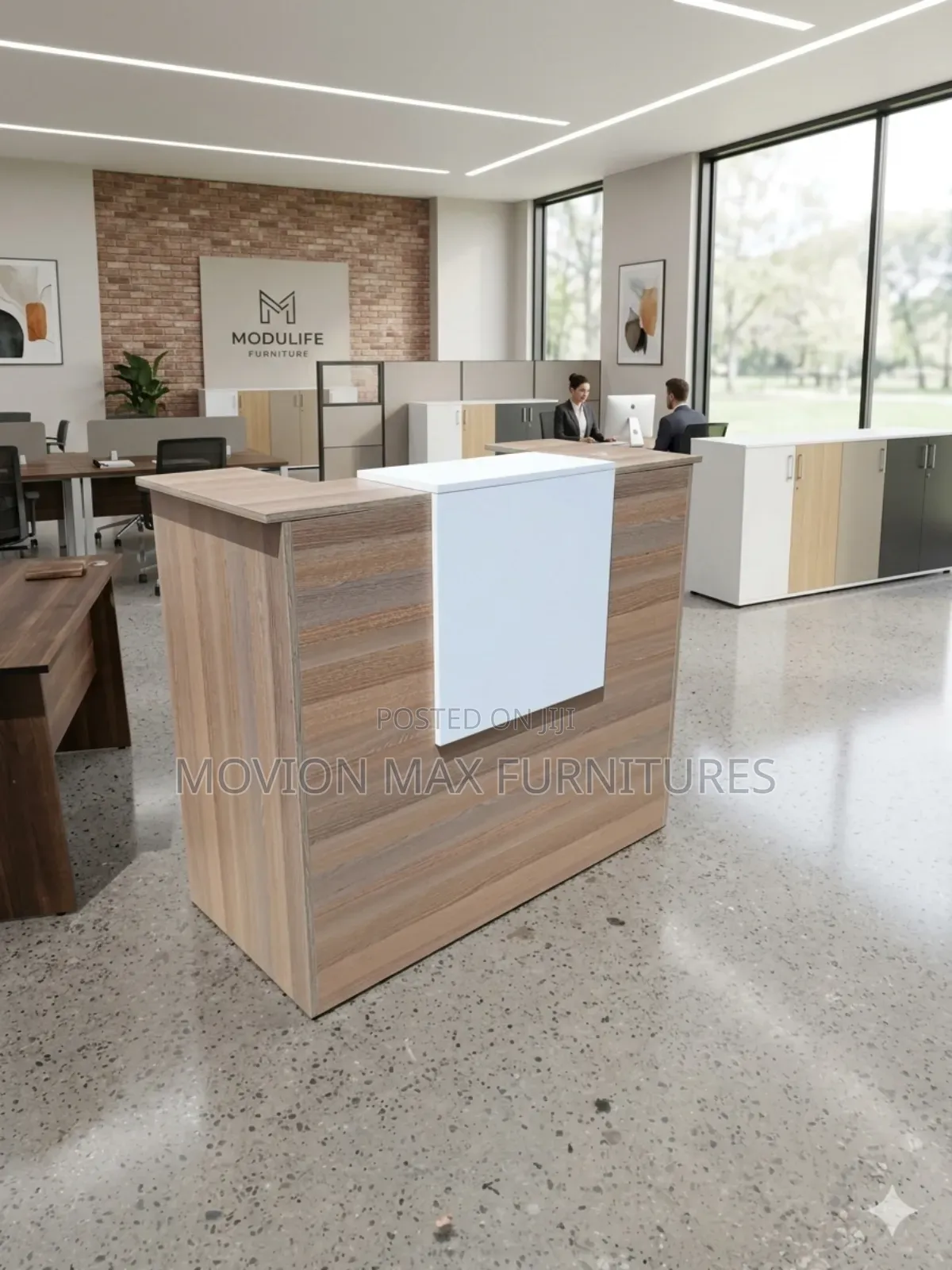 New Locally Custom Reception Desk