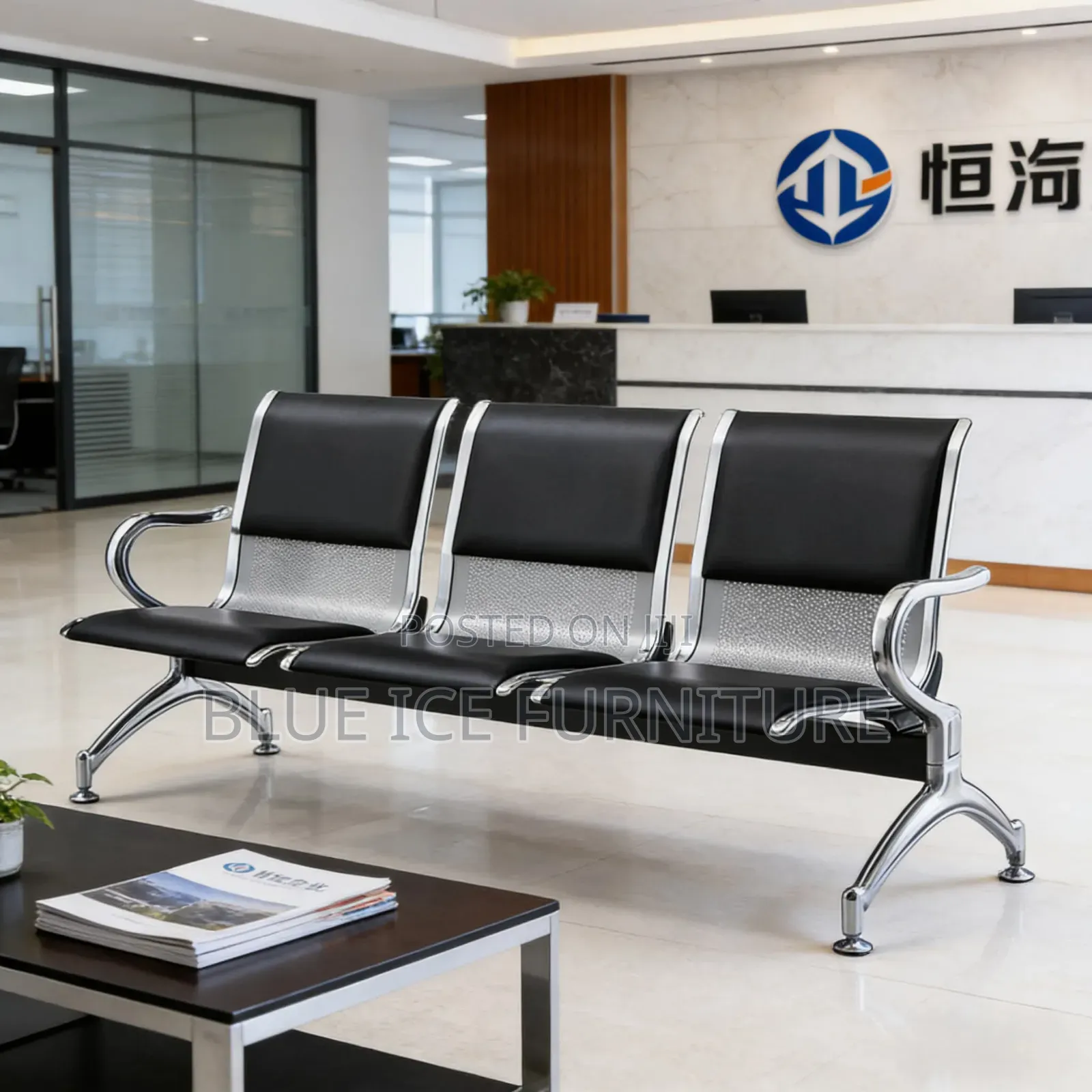 Hospital Waiting Chair ,3 Sests