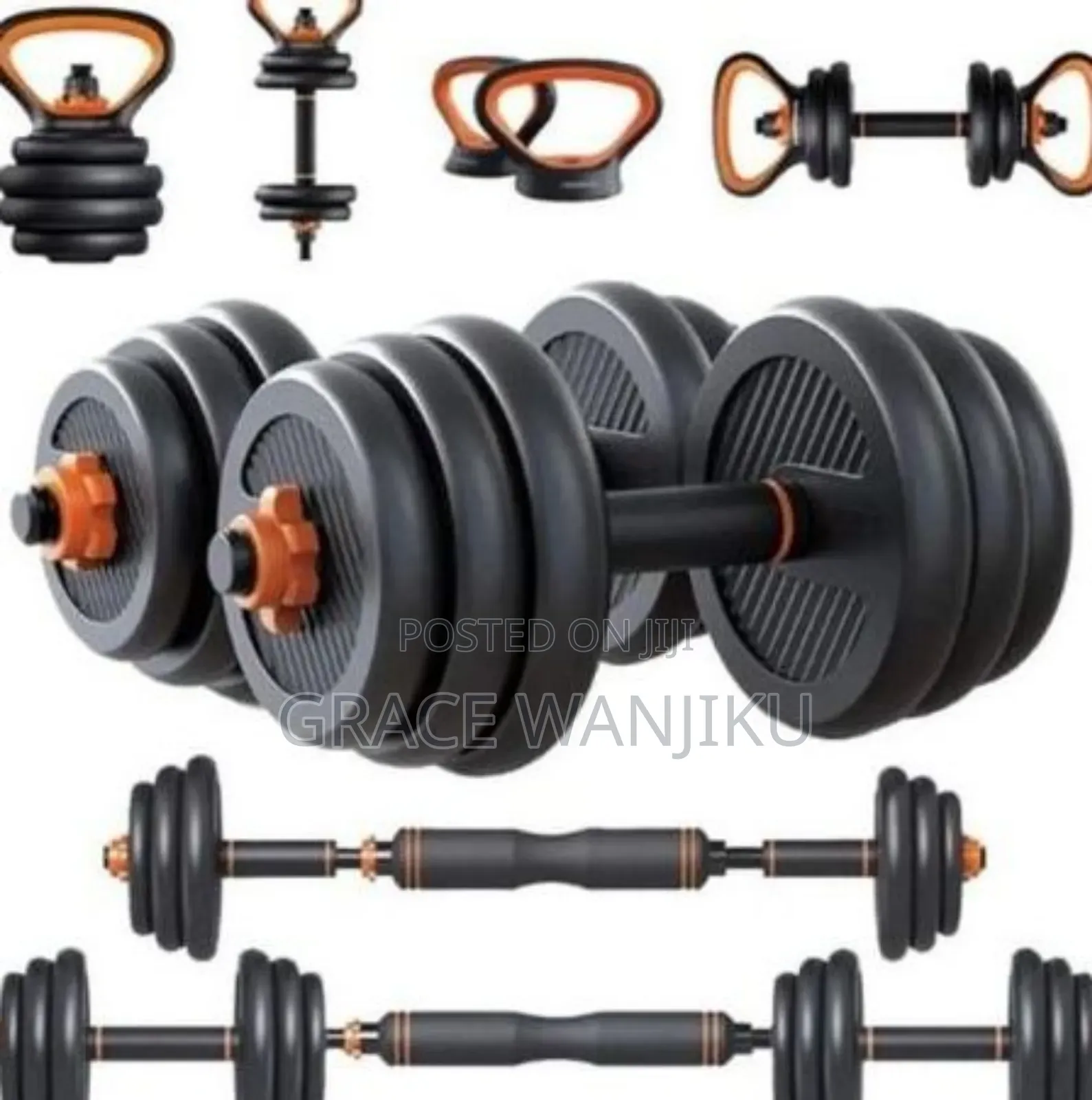 *6in1 Adjustable Kettle Bell Weights*
 30kgs