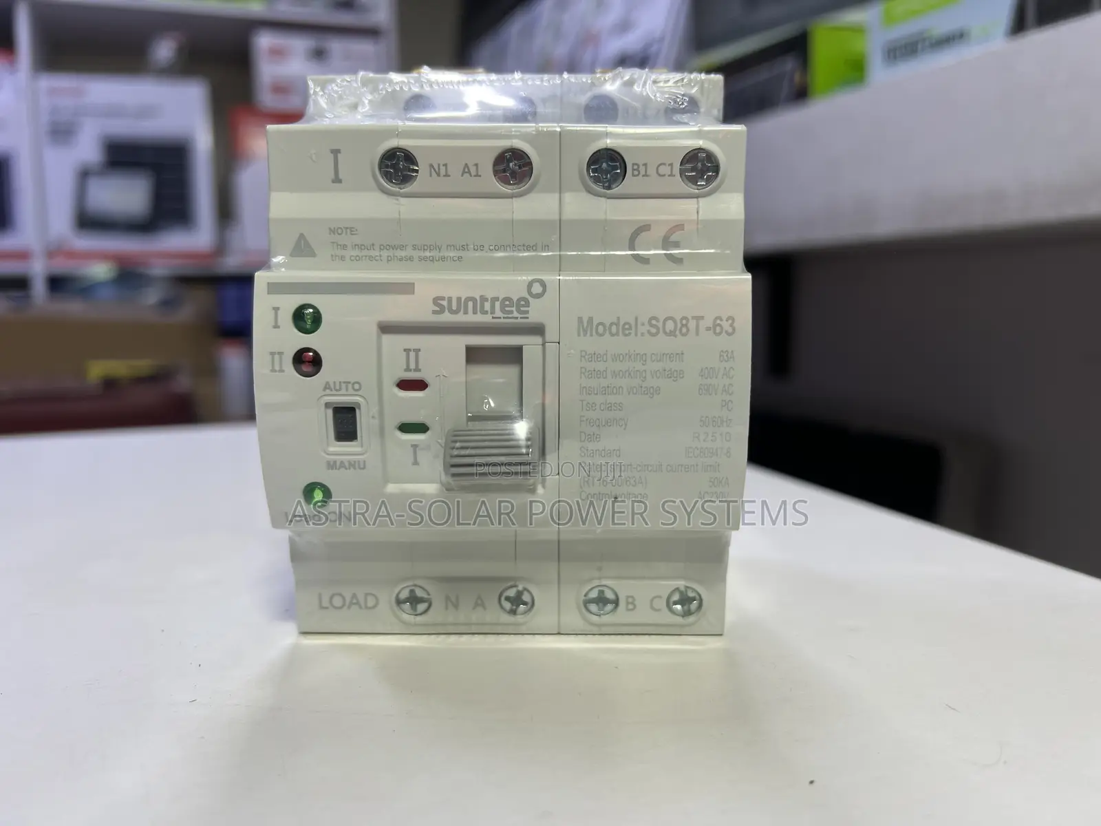 Suntree 63a 3-Phase Ats