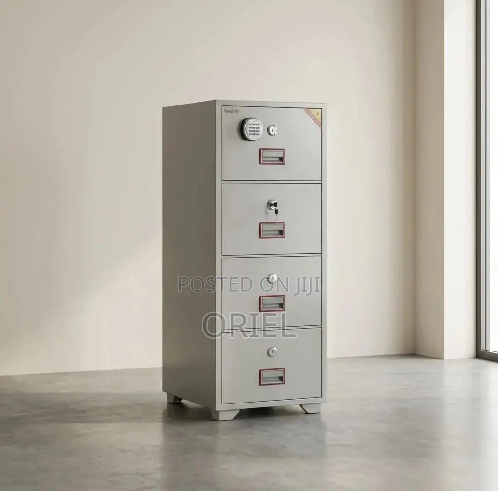 Office Cabinet : Diplomat Digital 4-Drawer Fireproof Filing Cabinet