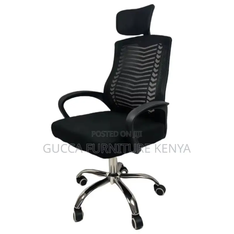 Simple Height Adjustable Headrest Office Seat