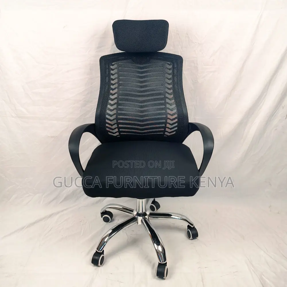 Simple Height Adjustable Headrest Office Seat